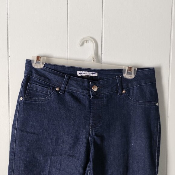 Nygard Dark Wash Capri Denim Pants - Picture 5 of 8